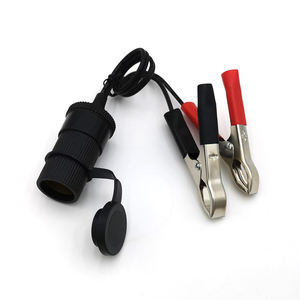 Adapter 12V Auto ladegerät Zigaretten anzünder Stromkabel 2 Steckdose Zigaretten anzünder - Product Image 1