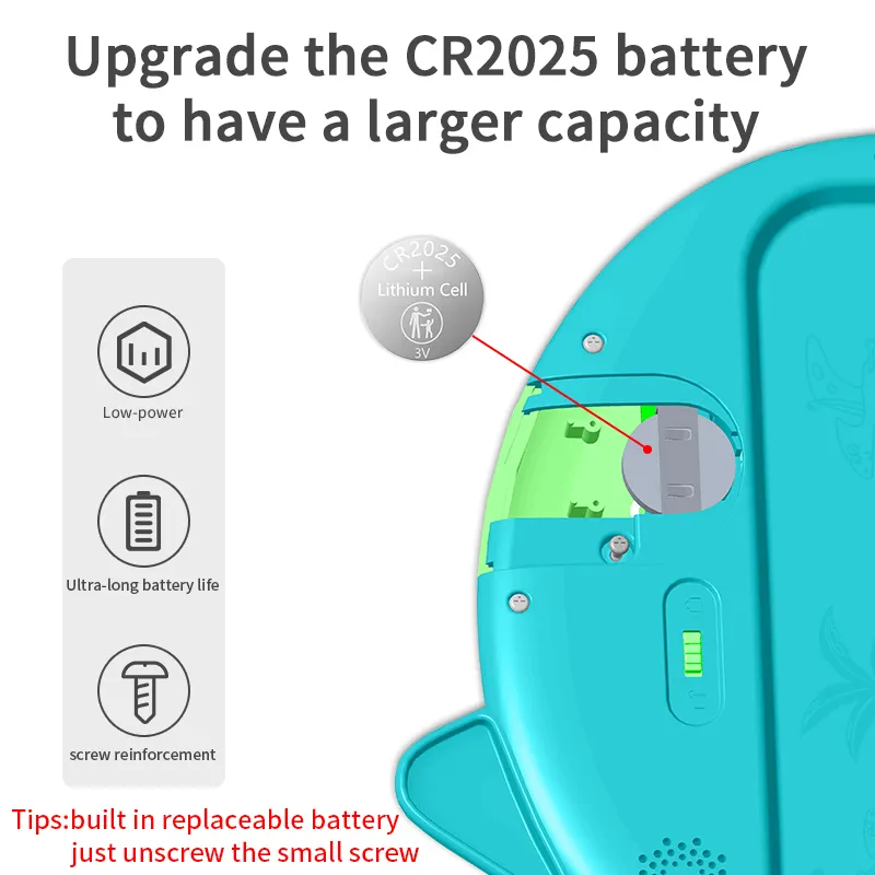 Çocuklar hediye 10 inç lcd yazma tableti doodle kurulu karikatür dinozor çocuklar kalem ile çizim tableti lcd grafik tablet lcd yazma pedi