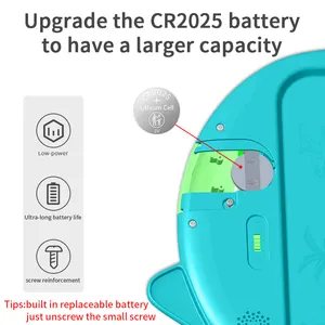 Crianças presente 10 polegada tablet lcd escrita doodle placa dos desenhos animados dinossauro crianças desenho almofada lcd gráficos tablet lcd almofada de escrita com caneta