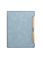 Logo personnalisable 2025 nouveau modèle A5 ensemble de cahiers épaissi B5 Journal d'affaires en cuir à couverture rigide Simple agenda de bureau pour le bureau