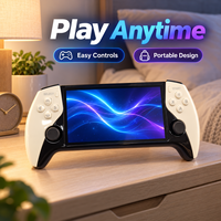 Console de jeu portable SF3500, écran IPS HD de 5 pouces, jeux rétro, double joystick, rechargeable, portable, 20000 jeux vidéo intégrés, pour enfants