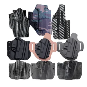 Manufacture wholesale outside owb tactical nylon carbon fiber kydex hunting belt holster