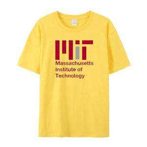 وصل حديثًا طباعة شعار تيشيرتات عالية الجودة من القطن للنساء شعار Mit للبيع - Product Image 3