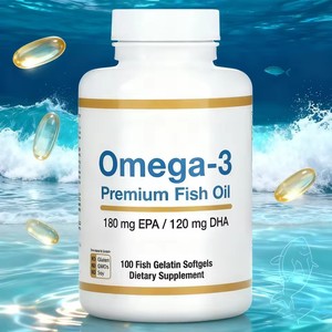 Cápsulas Blandas de Aceite de Pescado Omega-3 Premium OEM ODM, 120 mg de DHA, 180 mg de EPA, Gelatina de Pescado, Sin OMG, Mejora la Inmunidad en Adultos - Product Image 6
