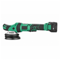 Polisseuse orbitale sans fil 18V sans balais avec plateaux de support de 125 mm/150 mm et vitesse variable