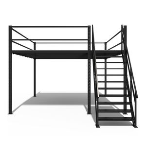 Rak lantai Mezzanine, rak tugas berat sistem logam Mezzanine, sistem pelacakan kepadatan tinggi - Product Image 4