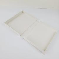 Boîte rigide de style livre blanche imprimée sur mesure, boîte cadeau en papier à fermeture magnétique pour carte bancaire, livre et emballage de téléphone portable