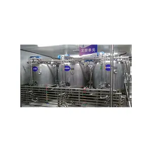 Iogurte 100L/150/200L/300L pequena escala da leiteria que faz a máquina do pasteurização do leite