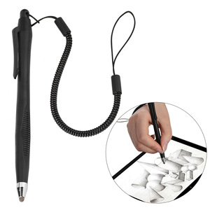 Lápiz Óptico <span class=keywords><strong>con</strong></span> Punta de Fibra de 3 mm <span class=keywords><strong>con</strong></span> Cable Flexible, Lápiz de Escritura Capacitivo para Pantallas Táctiles de Tabletas y Teléfonos - Product Image 1