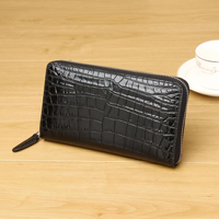 Tas untuk Wanita Merek Mewah Pola Kulit Buaya Tas Clutch Besar 2026 Dompet Slot Multi-Kartu Kelas Atas Baru Tas Tangan Modis