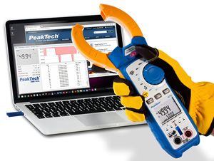 Peaktech P 1670 bán buôn đúng RMS kẹp mét 50,000 đếm 1000 một AC/DC, BT cấp công nghiệp kẹp mét - Product Image 3