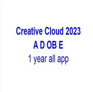 ACC adob e creative clount 1 year subscription 2024 last version AC Cloud 1 Year Subscription All Apps PC/Mac Genuine ado be