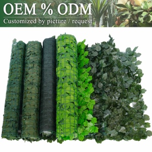 Vente en gros de gazon artificiel écologique Panneau mural bon marché en PE Plantes de jardin vertes pour la décoration - Product Image 4