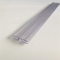 Charnière vivante en plastique transparent de coextrusion pour panneau de 5mm transparent