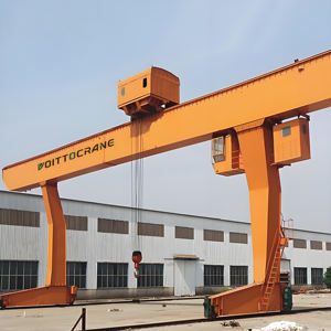 Grúa Pórtico de Tipo L con Gancho de Viga Principal Simple, Certificación CE e ISO, 30, 32 y 50 Toneladas, con Carro de Cabrestante - Product Image 1