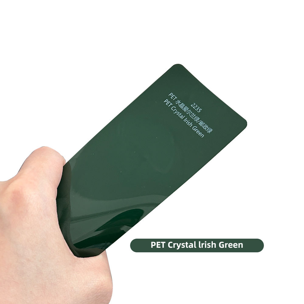 PET-Crystal Vert Irlandais