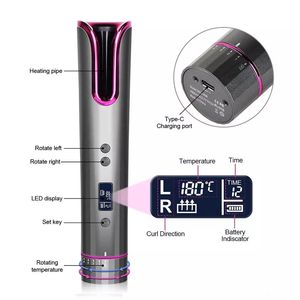 ที่ม้วนผมอัตโนมัติแบบเกลียวไร้สายเครื่องม้วนผม - Product Image 3