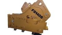 Accessoires d'excavatrice de haute qualité marteau de type latéral Fs230S pour excavatrices 80-120T