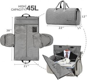 Bolsa de lona para viaje, artículos de aseo y trajes, de fábrica con certificación BSCI - Product Image 4