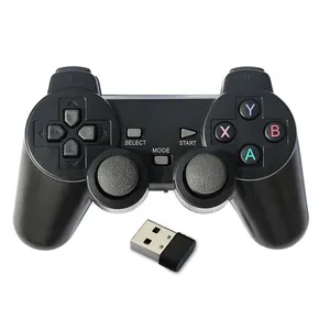 PCPS3 Androidコントローラーゲームパッド用2.4Gワイヤレスゲームコントロール振動ゲームジョイスティック