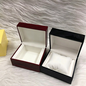 Factory Direct Custom Classic <b>Small</b> size wooden watch <b>box</b> with leather lining for man,Custom logo and color for the watch <b>box</b> - Product Image 3