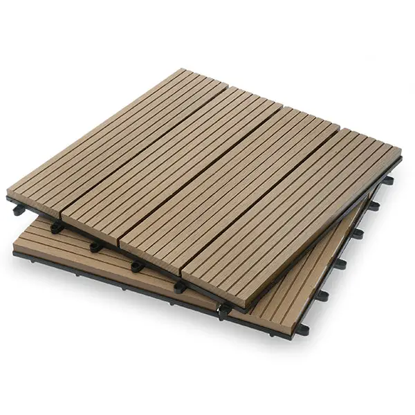 Plastic Hout Composiet Terrasplanken Boards Wpc Decking Tegels Kit Tuin