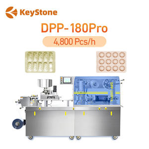 Machine d'emballage automatique DPP pour plaquettes plates en aluminium et plastique, pour pilules, capsules et comprimés - Product Image 1