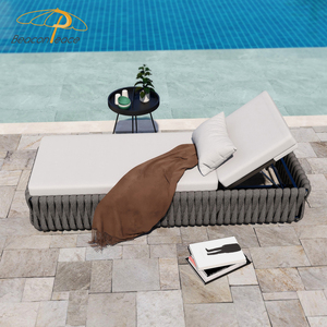 <span class=keywords><strong>Chaise</strong></span> longue pliable d'extérieur en aluminium rotin mobilier de loisirs d'extérieur <span class=keywords><strong>chaise</strong></span> de <span class=keywords><strong>piscine</strong></span> chaises longues de <span class=keywords><strong>piscine</strong></span> chaises longues de <span class=keywords><strong>piscine</strong></span> - Product Image 4