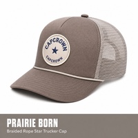 Casquette de baseball vintage de haute qualité, personnalisée avec logo brodé en patch rond, casquette en maille unisexe à visière incurvée, snapback, Gorras