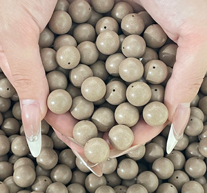 गर्म बिक्री 10 मिमी सुगंधित गोल लकड़ी के बीड दवा हाथ स्ट्रिंग गहने ब्रेसलेट नेकलेस बनाने के लिए - Product Image 1