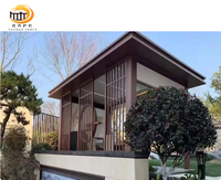 Fábrica profesional personalizada cuatro estaciones pérgola de aluminio Gazebo y pabellón persianas eléctricas y toldos de jardín