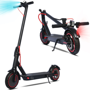 Scooter Plegable de Tres Ruedas para Viajes Urbanos, Personalizado de Fábrica, Motor sin Escobillas de 350W, LED, Impermeable, Control por Aplicación/Remoto, 120kg, Plegable - Product Image 1