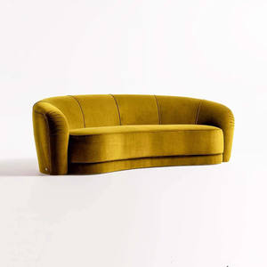 Hoteles Tiendas <span class=keywords><strong>de</strong></span> ropa Salones <span class=keywords><strong>de</strong></span> belleza Salas <span class=keywords><strong>de</strong></span> exposiciones Muebles <span class=keywords><strong>de</strong></span> sala <span class=keywords><strong>de</strong></span> estar ligeros Conjunto <span class=keywords><strong>de</strong></span> sofá curvo <span class=keywords><strong>de</strong></span> terciopelo <span class=keywords><strong>de</strong></span> lujo Nórdico - Product Image 1