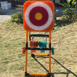 Grand jeu de fléchettes interactif pour stand de fête foraine en extérieur, avec <span class=keywords><strong>cible</strong></span> de lancer, défi maître, en plastique sécurisé - Product Image 6