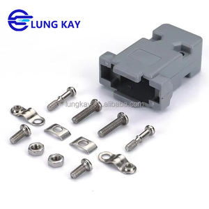 Cubierta de Plástico ABS de Alta Calidad para Conector D-SUB de 9 Pines, Certificaciones ROHS, Cubierta de Plástico para Cable DB de 9 Pines - Product Image 1