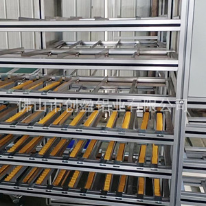 Aluminum Profile Material Rack Industrial <b>Storage</b> <b>Cart</b> Rectangle Standing Type Neatening <b>Storage</b> Garage Foshan - Product Image 1