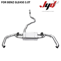 Tuyau d'échappement Catback en acier inoxydable de haute qualité pour Mercedes Benz GLE450 3.0T, silencieux sport avec soupapes