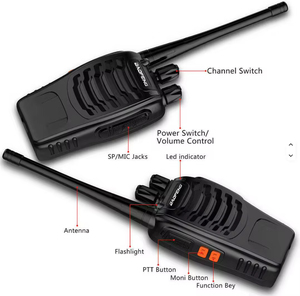 Walkie-Talkie Baofeng <span class=keywords><strong>BF888S</strong></span> de Largo Alcance 2025, Radio Bidireccional UHF, Transmisores de Radio, Walkie-Talkie Inalámbrico, Radio CB - Product Image 4