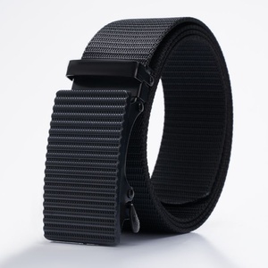 Ceinture en nylon automatique pour homme en alliage, polyvalente et durable, en toile pour activités de plein air, ceinture universelle en tissu - Product Image 3