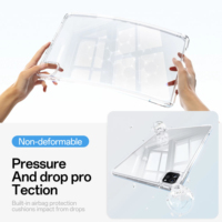 Étui magnétique Kenke Y Fold pour iPad Mini 7e génération 2024, étui transparent en acrylique pour tablette de 8,3 pouces, étui de protection pour Mini 6