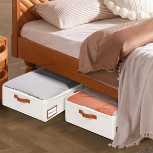 Caja de Almacenamiento Debajo de la Cama, 80x45x15cm, Plegable, Rectangular, Bolsa para Edredones, Resistente a la Humedad, Organizador de Dormitorio, Capacidad de 54L - Product Image 3