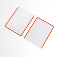 Protection UV 35 55 PT 3x4 "Porte-cartes Toploaders colorés pour chargeur de carte de sport avec bordure colorée pour carte KPOP