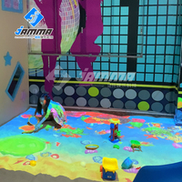 Projecteur interactif 3d de PROJECTION de plage magique, jeux 3d immersif AR VR simulateur jeux interactifs d'intérieur pour enfants