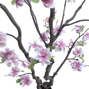 Artificial <strong>Magnolia</strong> Tree Bonsai Potted Plant 180cm for Indoor Coffee <strong>Table</strong> &amp; Living Room Floral Decoration - Product Image 3