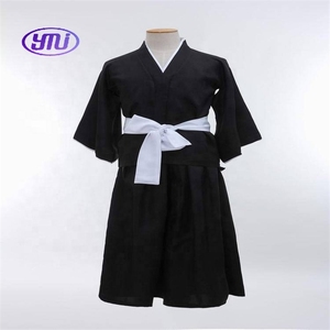 Vente chaude Vêtements Partie Kurosaki Ichigo <span class=keywords><strong>Japonais</strong></span> <span class=keywords><strong>Kimono</strong></span> Anime Costume Bleach <span class=keywords><strong>Cosplay</strong></span> - Product Image 4