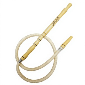 Manguera para Hookah Khateeb Premium con Mango de Madera KHD226 - Product Image 1