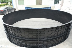 Biofloc su ürünleri deniz suyu balık yetiştiriciliği ekipmanları için ticari PP balık tankı balık gölet için - Product Image 3