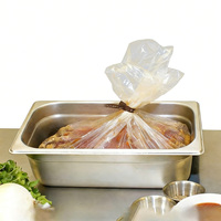 Sacs de cuisson en plastique transparent à bas prix pour four, sacs à pain rôti, sacs de cuisson résistants à la chaleur pour four