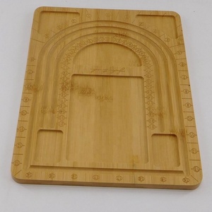 Bamboo <strong>Beading</strong> <strong>Board</strong> for Necklace and Bracelet Design Measuring Tray - Product Image 2