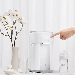 Ketel Teh Layar Sentuh Air 1.7 Liter, Mesin Dispenser Formula Susu Bayi Otomatis dengan Kipas Pendingin Pengatur Waktu